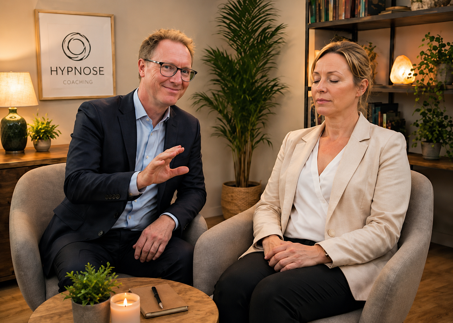 Séance d'hypnocoaching avec Régis Quérard